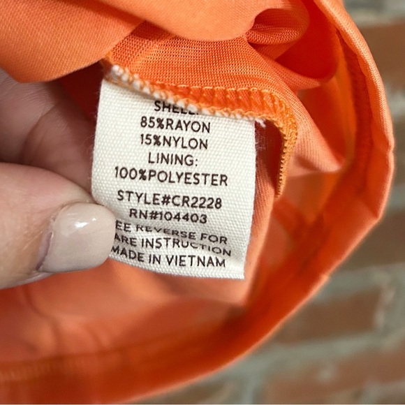 Altar’d State Creamsicle Ruffled Sleeveless Dress Size M - Picture 7 of 9